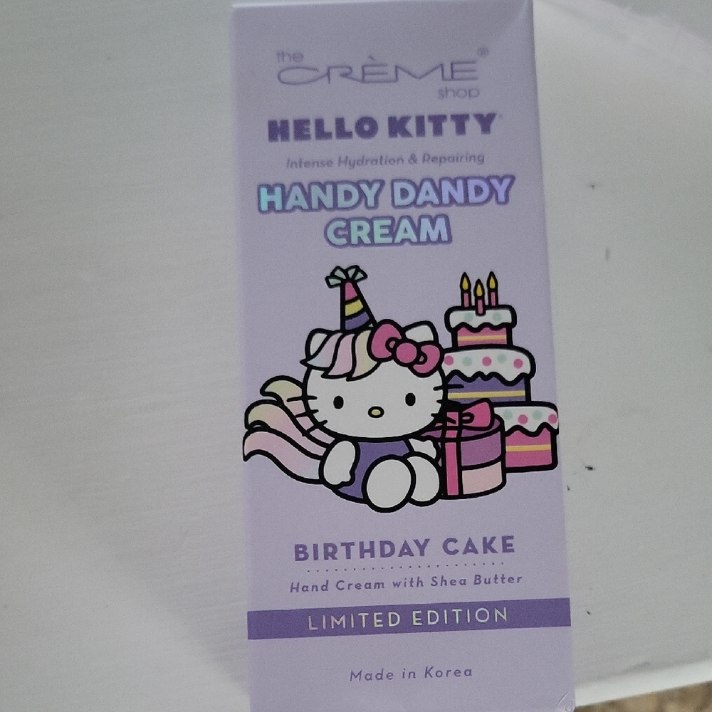 The Crème Shop Hello Kitty Handy Dandy Cream - Limited Edition Birthday Cake